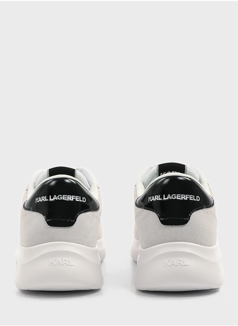 Karl Lagerfeld Serger Outline Lace Up Sneakers