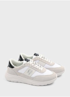 Karl Lagerfeld Serger Outline Lace Up Sneakers  - Image 3