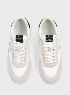 Karl Lagerfeld Serger Outline Lace Up Sneakers  - Image 4