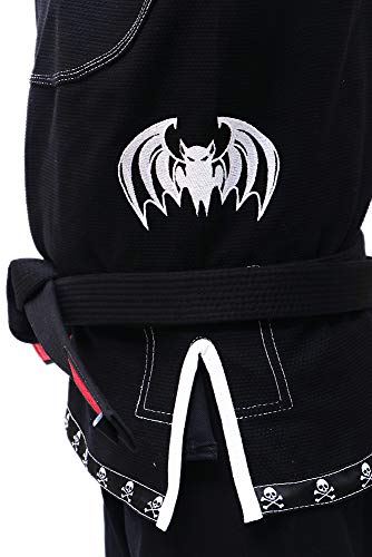 Twister Progress 5.0 Brazilian Jiu Jitsu Gi | BJJ Gi | Lightweight Preshrunk Pearl Weave | With Pants and Jacket 475gram (BLACK, A0) - Image 4