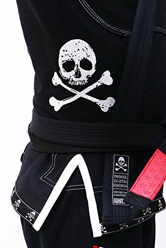 Twister Progress 5.0 Brazilian Jiu Jitsu Gi | BJJ Gi | Lightweight Preshrunk Pearl Weave | With Pants and Jacket 475gram (BLACK, A0) - Image 3