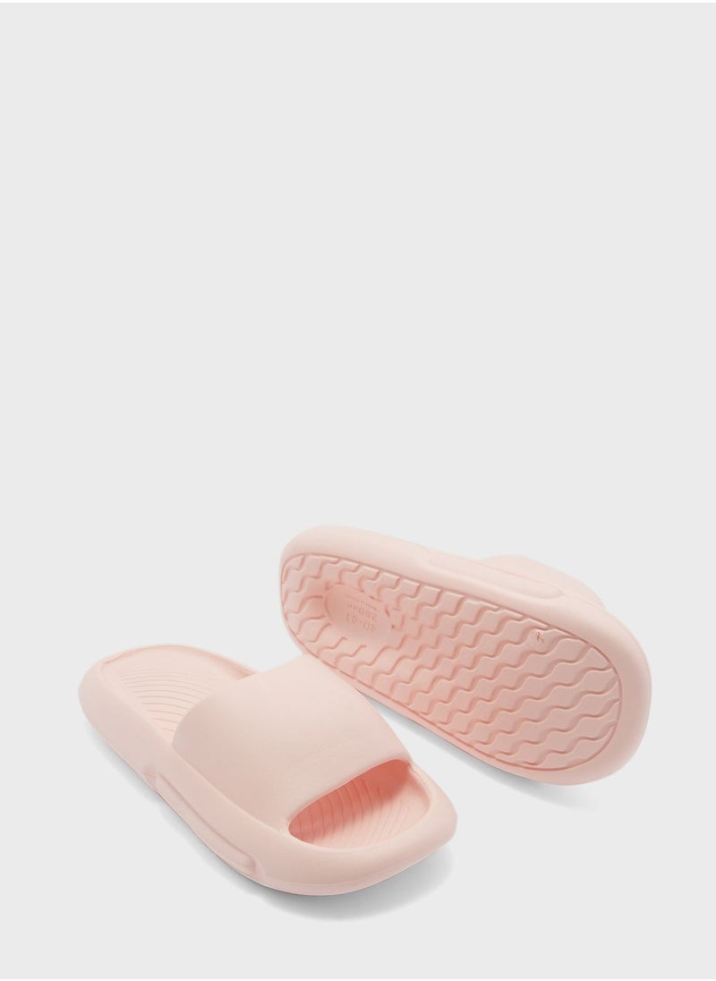 Ginger - Diagonal Stitch Slides - Image 1
