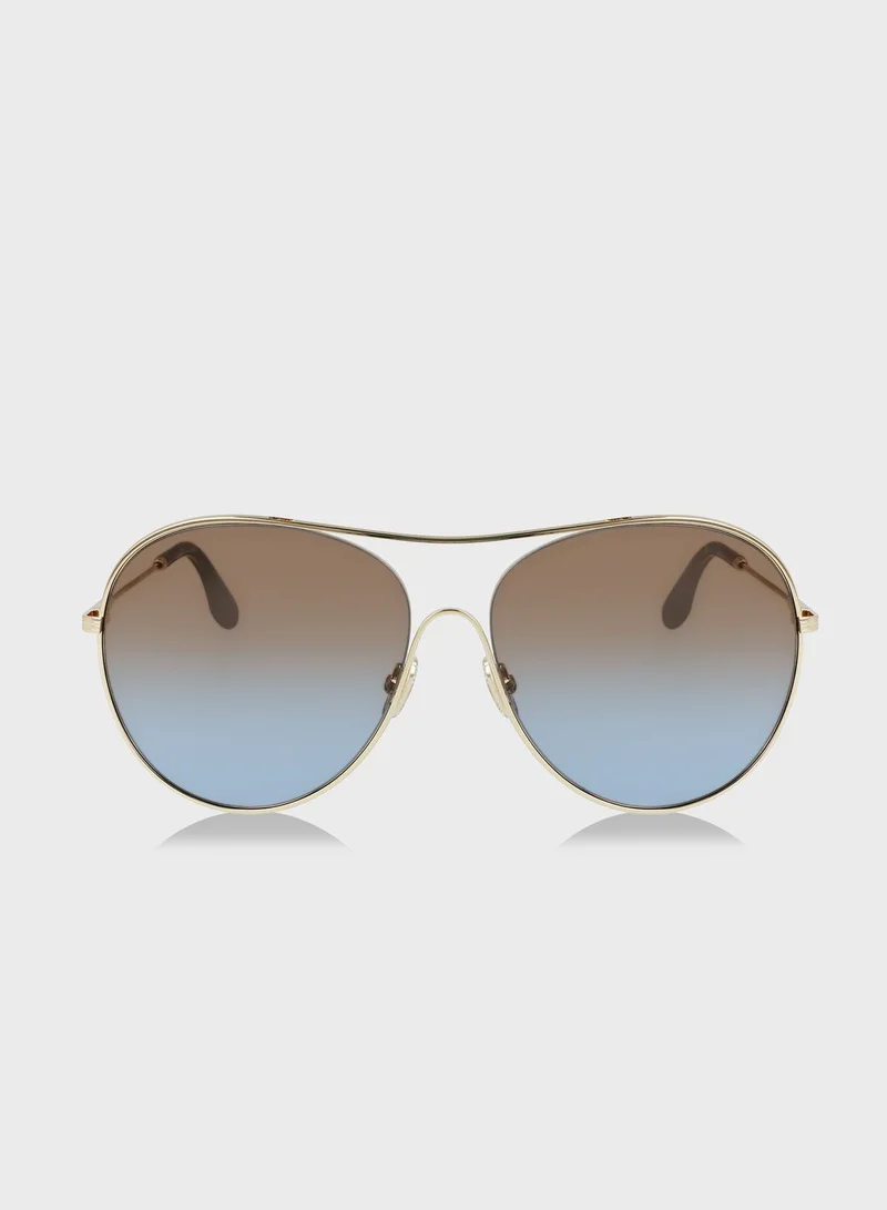 Victoria Beckham Vb131S Aviator Sunglasses