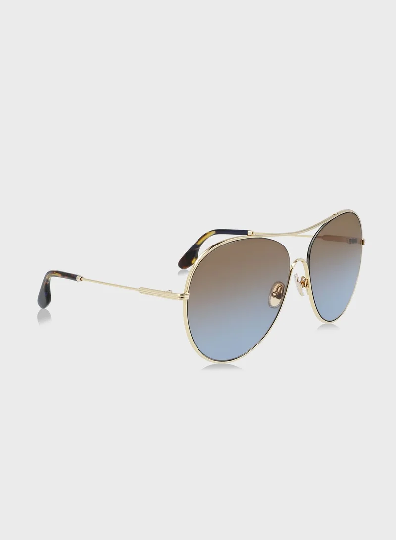 Victoria Beckham Vb131S Aviator Sunglasses