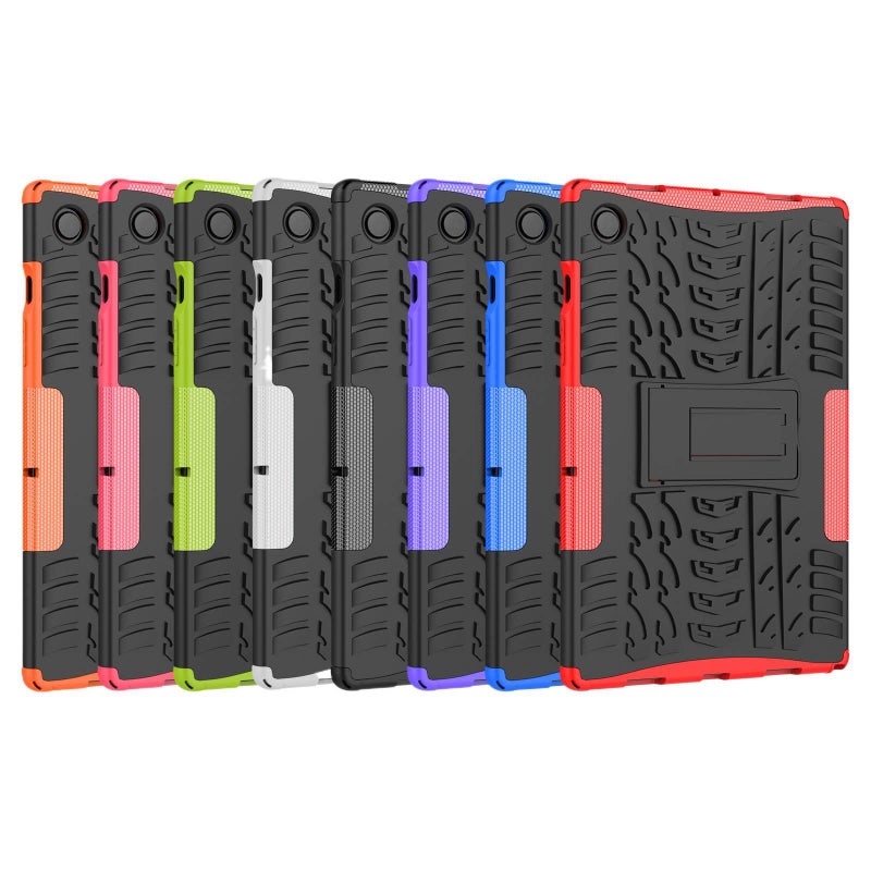 SK Red Samsung Tab Case Compatible with Samsung Galaxy Tab A9 Plus / Samsung Galaxy Tab A9 with Protective Cover Stand Function and Daily Tablet Carry - Image 5