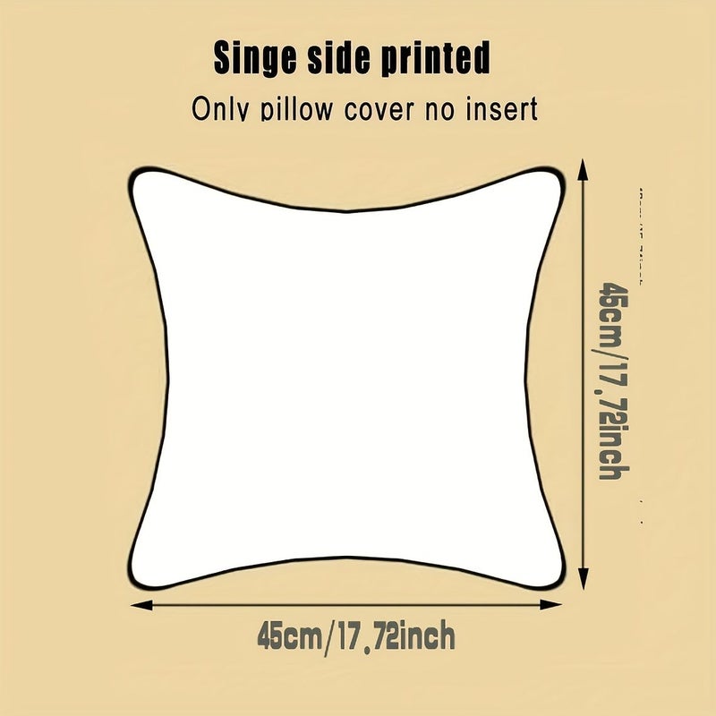 Personalized Photo Pillowcase 18x18 Inch Custom Gift For Couples Home Decor - Image 2