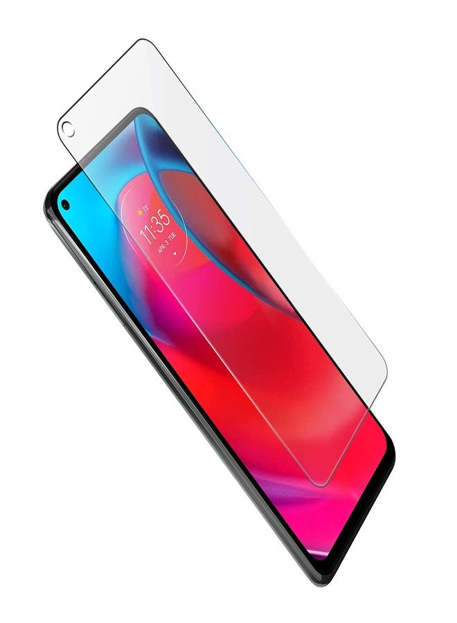 CE CENTAURUS ELECTRONICS 3 Pack Screen Protector for Moto G Stylus 5G XT2131 XT2131DL XT2131-1 XT2131-3 XT2131-4,Anti-Scratch H9 Hardness Full Coverage Tempered Glass Protective Film - Image 5