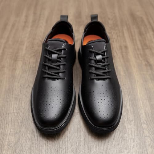 Bruno Marc Men's MaxFlex Fashion Dress Sneakers Oxfords Classic Casual Shoes,Size 13,Black,SBOX2318M,Size 13,Black,SBOX2318M - Image 2