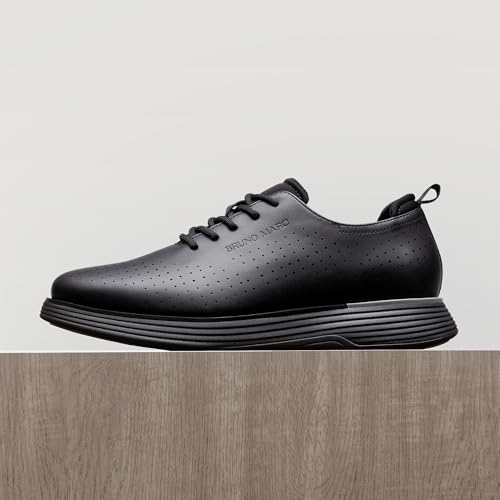 Bruno Marc Men's MaxFlex Fashion Dress Sneakers Oxfords Classic Casual Shoes,Size 13,Black,SBOX2318M,Size 13,Black,SBOX2318M - Image 3
