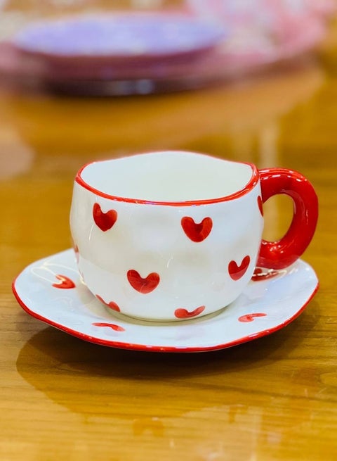 Imported pure thermal porcelain mug