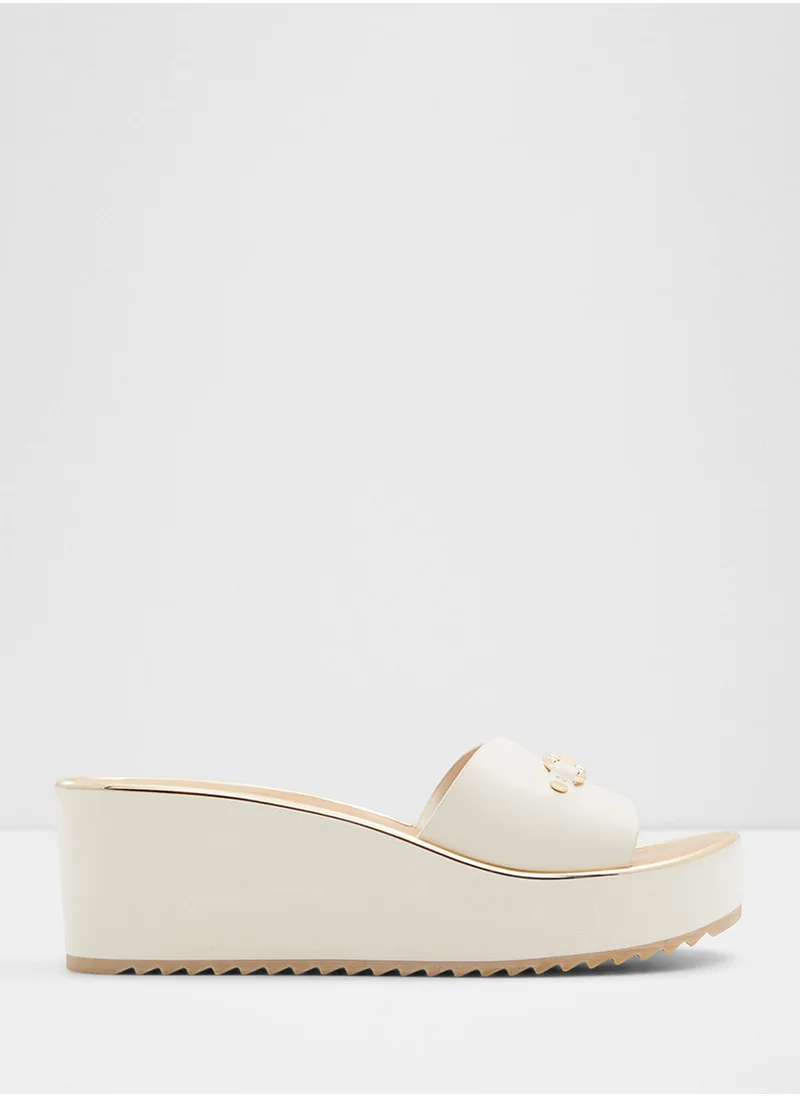 ALDO Mid Heel Wedge Sandals