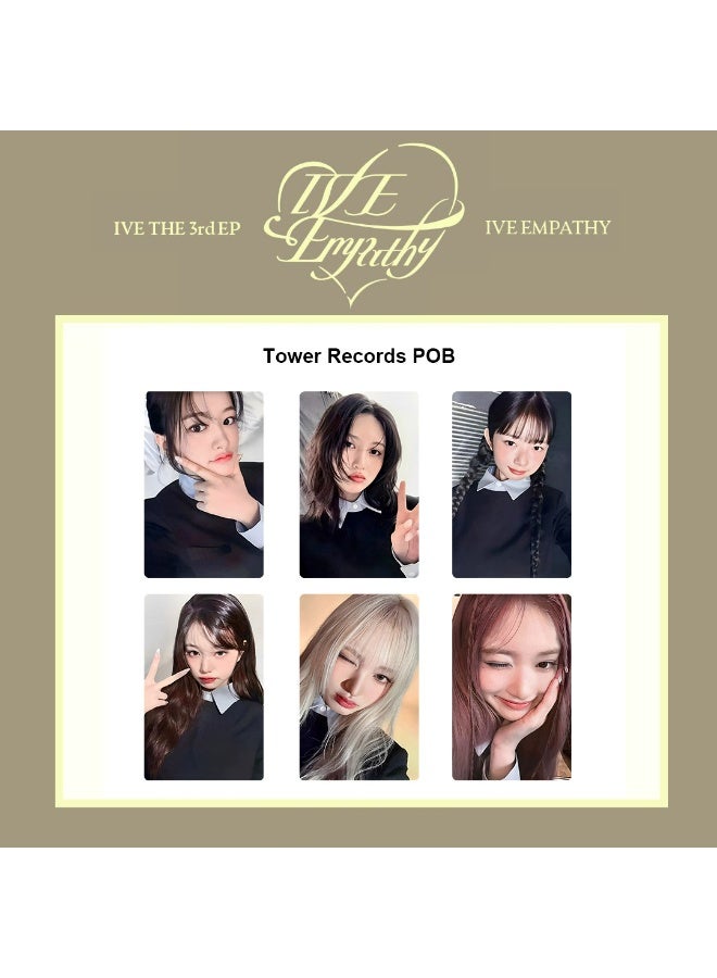 NIBEMINENT 6 Pcs Kpop IVE Empathy Lomo Cards Card For Fans Collection Gifts - Image 1