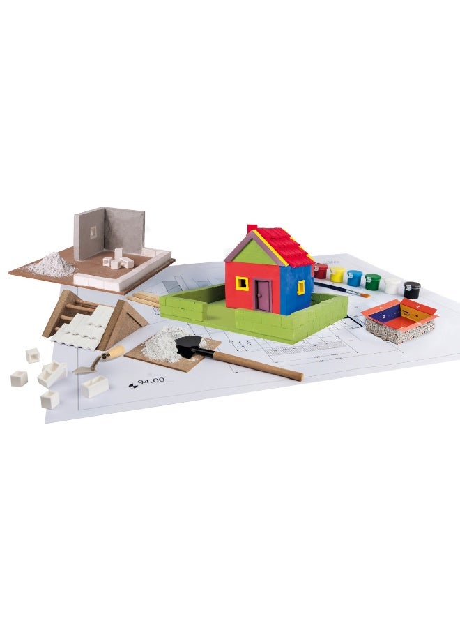 bildits مجموعة المنزل المسبق الصنع: إتقان البناء الحديث بالجدران المسبقة الصنع، للأعمار 7+، 151 قطعة - Image 5