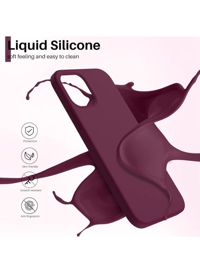 iPhone 12/12 Pro Case Cover liquid Silicone Case Shockproof Protective Cover  For iPhone 12/12 Pro 6.1-inch - Image 5
