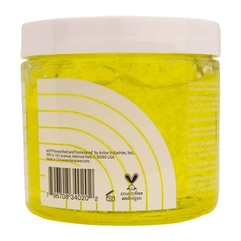 KeraCare GelEssence Strengthening Gel - 16 ounce - with Extra Virgin Olive Oil (EVOO) - Strengthens Hair - Adds Shine - Flake Free - Vegan - Crunch Free - Image 4