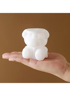 IBAMA 3D Cute Bear Ice Cube Mold Silicone Animal Mold Ice Cube For Diy Iced Coffee Milk Tea Beverage Drink Decoration Reusable And Bpa Free Set Of 2  - Image 3
