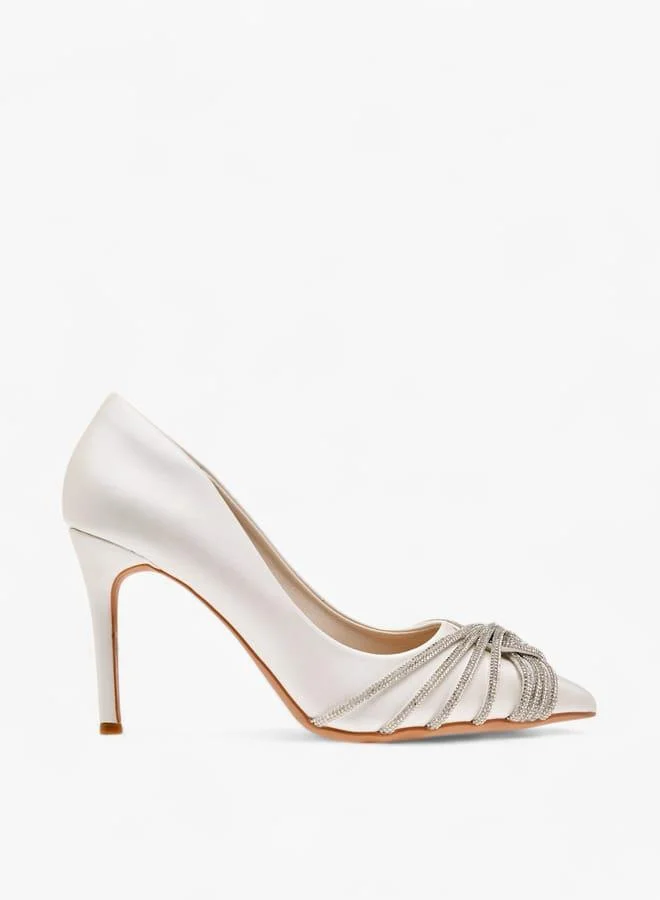 فلورا بيلا من شو إكسبرس حذاء نسائي بكعب ستيليتو مزين