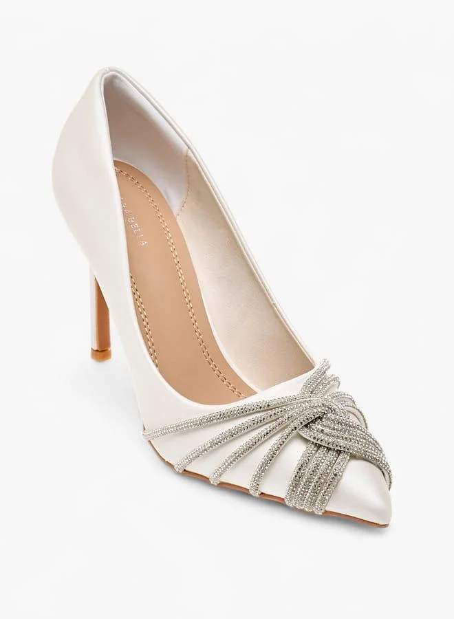 فلورا بيلا من شو إكسبرس حذاء نسائي بكعب ستيليتو مزين