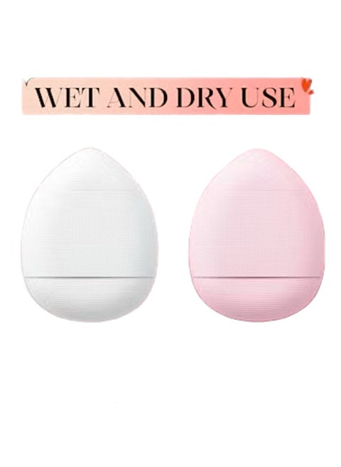 2 Makeup Sponges for Foundation & Concealer