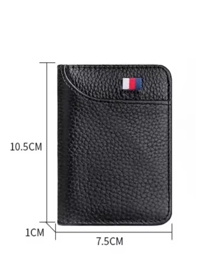 Small Size Card Holder For Men Contains 9 Card Slots