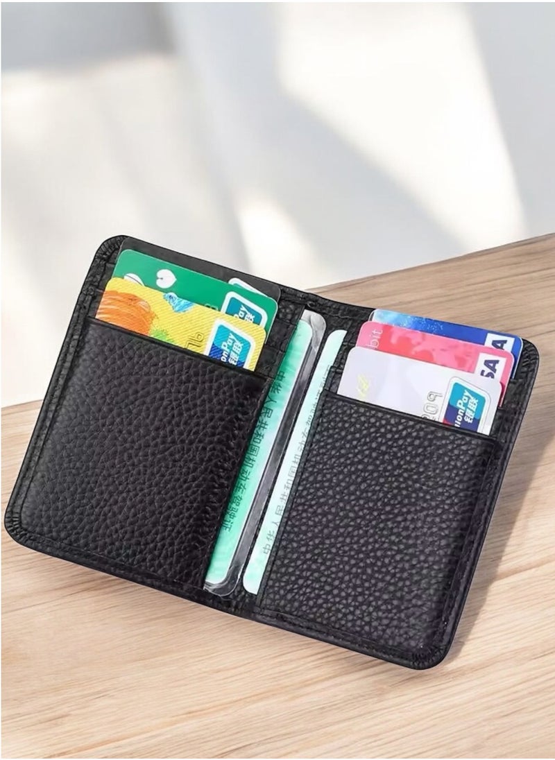 Small Size Card Holder For Men Contains 9 Card Slots