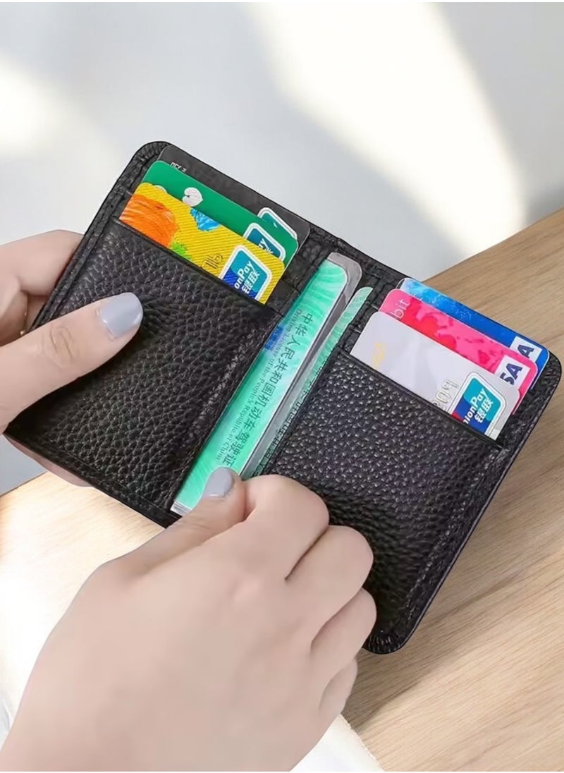 Small Size Card Holder For Men Contains 9 Card Slots