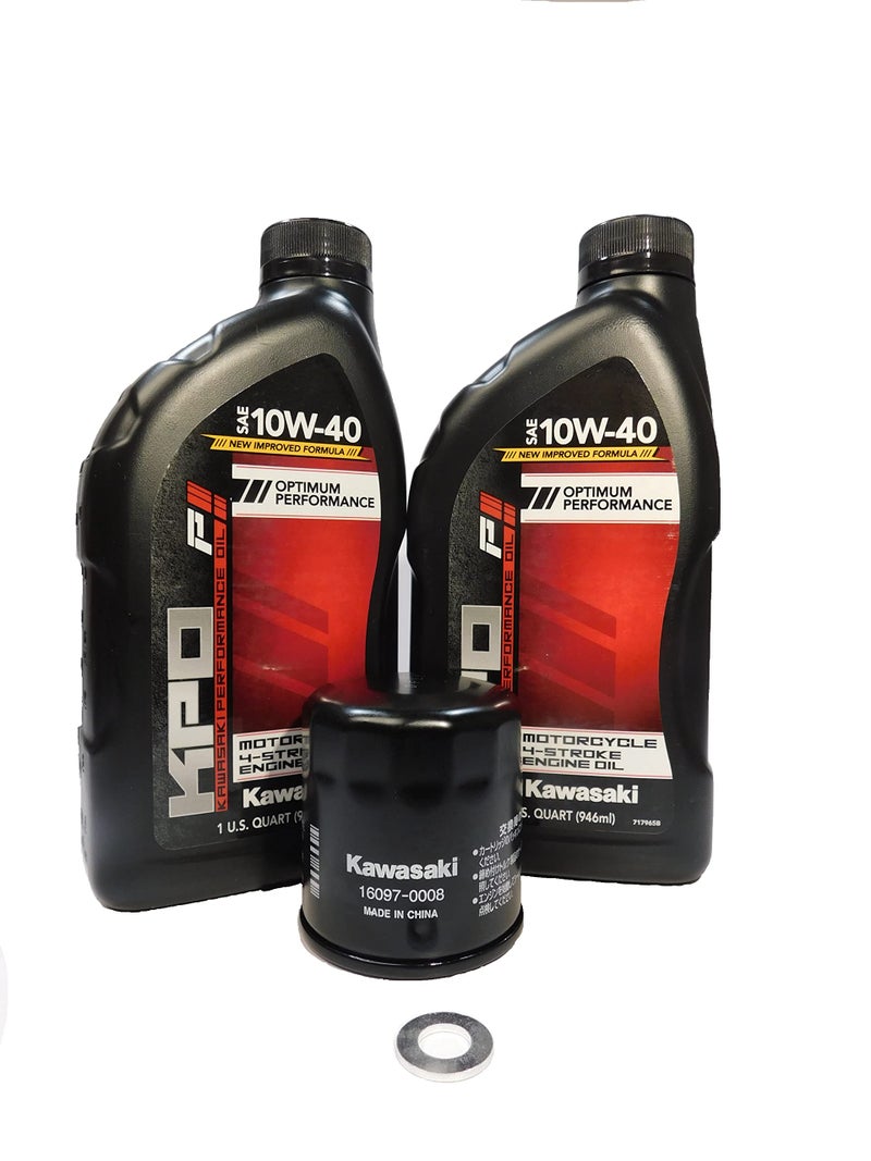 Powersports Authority 20152023 Kawasaki Vulcan S EN650 Vulcan ABS CAF SE OEM Oil Change Kit KAW07 - Image 3