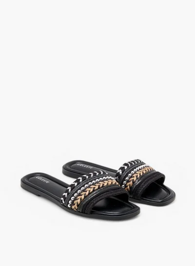 Celeste Women's Embellished Slip-On Flat Sandals
