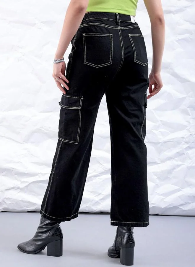 Freehand Freehand Women Carpenter Fit Cargo Jeans