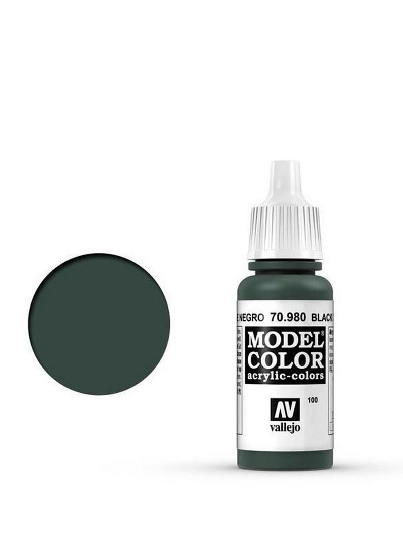 Vallejo Vallejo Model Color 980-17ml Black Green