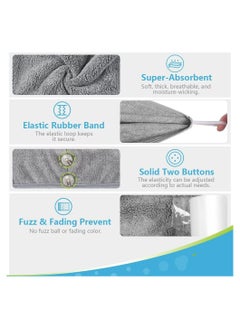 NNEWVANTE Microfiber Hair Towel for Curly Hair Turbans for Wet Hair Drying Towels Fast Dry Hair Towel Wrap for Women 26 Inch10 Inch…  - Image 5