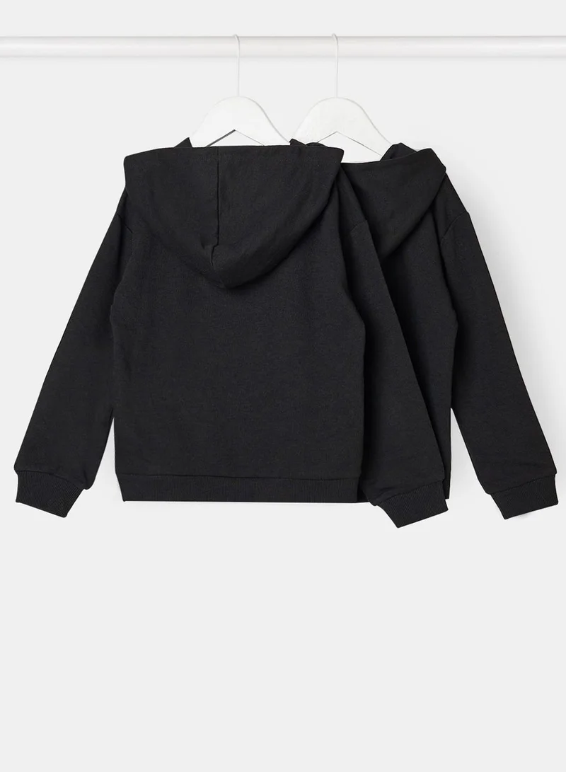 ONLY Kids 2 Pack Relaxed Fit Hoodie