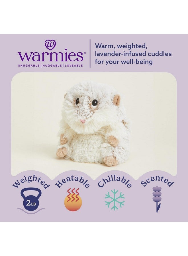 warmies Microwavable & Weighted Stuffed Animals, Hamster - Heated Stuffed Animal Plushie for Warmth & Comfort - Cute Soft Plush Toys for Adults & Children (Boys, Girls, Babies & Toddlers) - Image 2