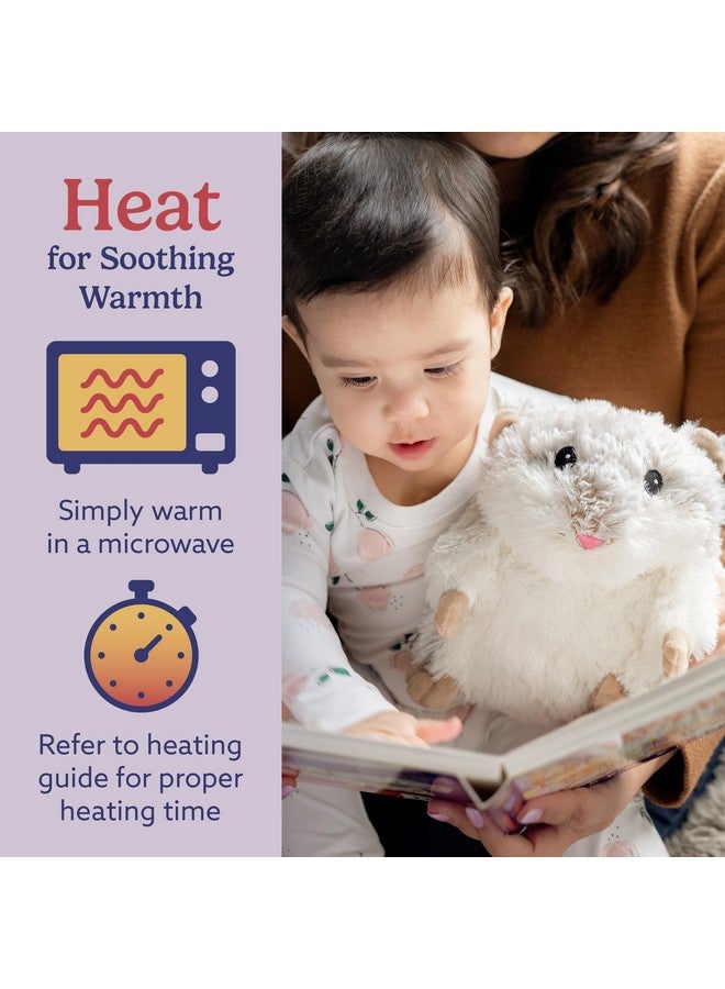 warmies Microwavable & Weighted Stuffed Animals, Hamster - Heated Stuffed Animal Plushie for Warmth & Comfort - Cute Soft Plush Toys for Adults & Children (Boys, Girls, Babies & Toddlers) - Image 4