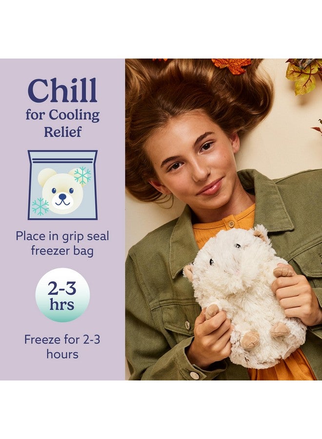 warmies Microwavable & Weighted Stuffed Animals, Hamster - Heated Stuffed Animal Plushie for Warmth & Comfort - Cute Soft Plush Toys for Adults & Children (Boys, Girls, Babies & Toddlers) - Image 5