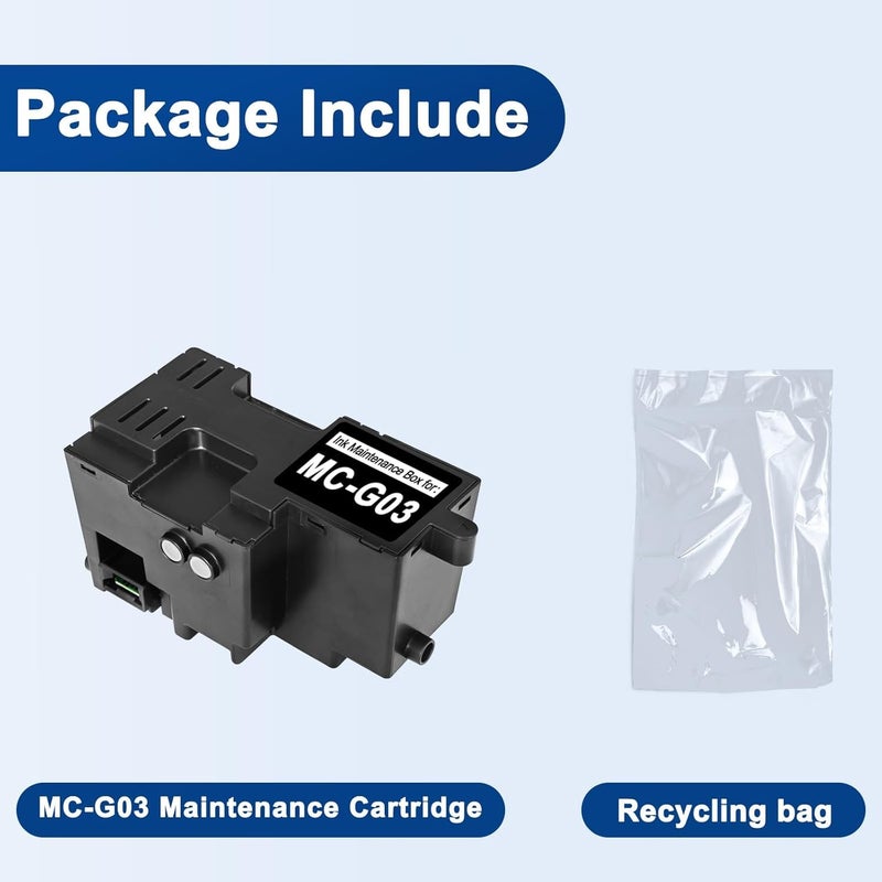 ANG MC-G03 Maintenance Cartridge MCG03 Compatible for Canan GX4030 GX3040 GX4040 GX3050 GX4050 GX3070 GX407 GX4080 GX3080 GX4020 GX3020 Printers - Image 3