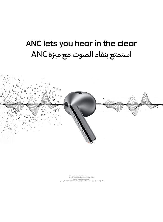 Samsung Galaxy Buds3,  Wireless Bluetooth Earbuds with Adaptive EQ/ANC, Hi-Fi Sound, 360 Audio - Image 4