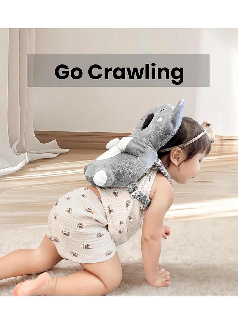 Baby Head Protector Backpack for Falling Crawling and Walking Toddler Essentials Harness Infant Koala Toys Helmets Baby Lover Gifts for 0.5-3 Years - Image 4