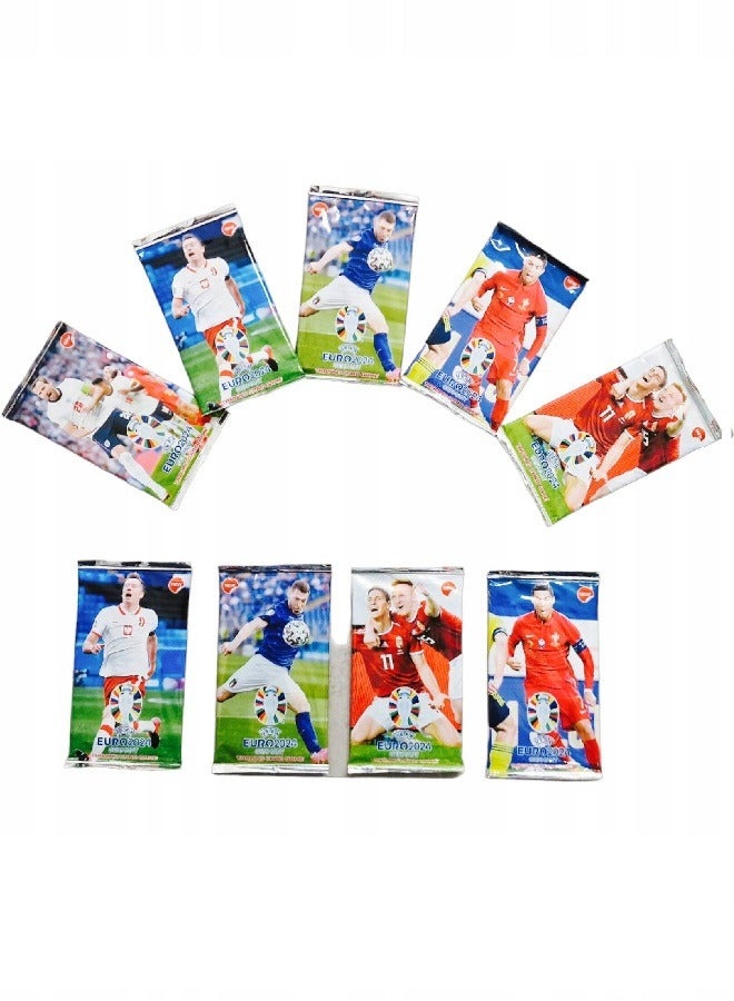 UEFA EURO 2024 GERMANY player Cards Trading Cards x5 Packs 40 PCS - Image 2