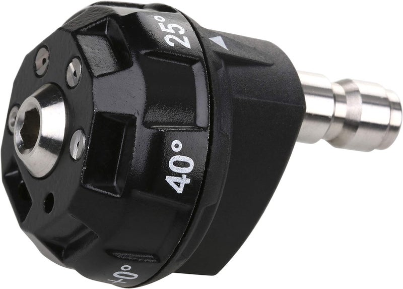 STARQ رؤوس فوهة غسالة الضغط المصنوعة من الألمنيوم، 6 في 1 تغيير سريع، فوهة غسالة ضغط قابلة للتعديل مع توصيل سريع 1/4 بوصة و 3/4 بوصة - Image 5