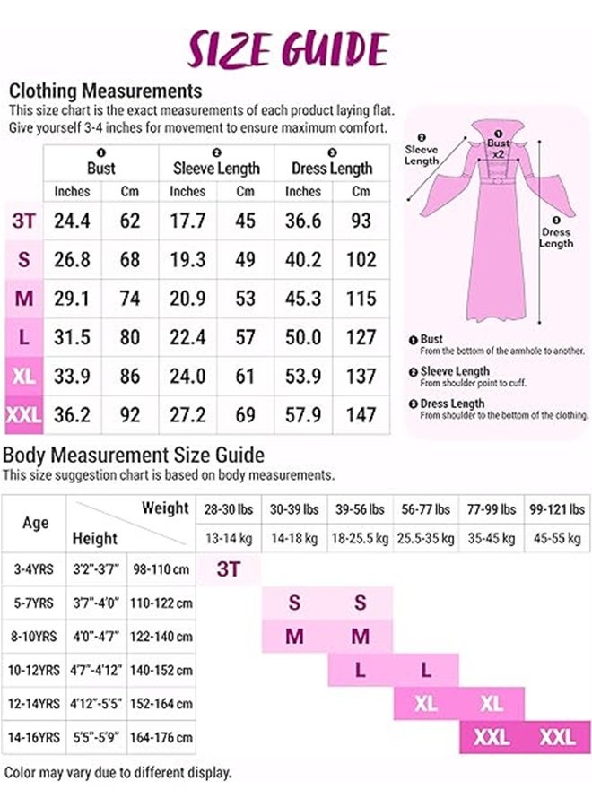 JCB CHIC Halloween Cosplay Costume Dresses,Girls Disguise Party Uniforms Horror Vampire Play Costume Halloween  Costumes Stage Performance Costumes Clothes(S) - Image 4