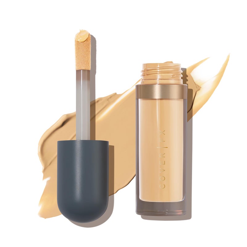 COVER FX Skin Discovered Longwear Full Coverage Concealer Buildable CreaseResistant High Coverage Formula Conceals Corrects and Brightens M3 Medium to tan Neutral Warm Undertones
