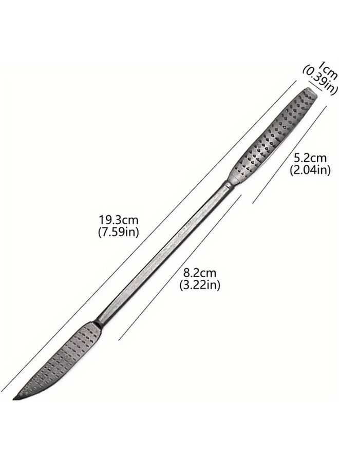 8pcs Wood Carving File Set Dual Ended Riffler Rasps For Woodworking Shaping Grinding - Image 3