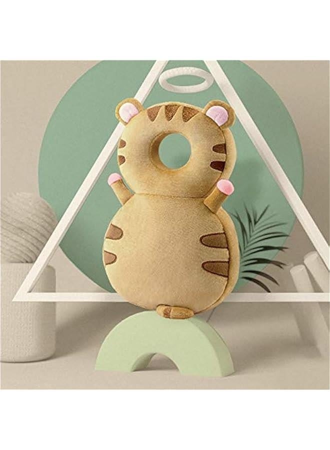 Baby Head Protection Cushion Backpack Wear,Adjustable Plush Straps,Baby Walker Head Protector for Crawling Walking - Image 3