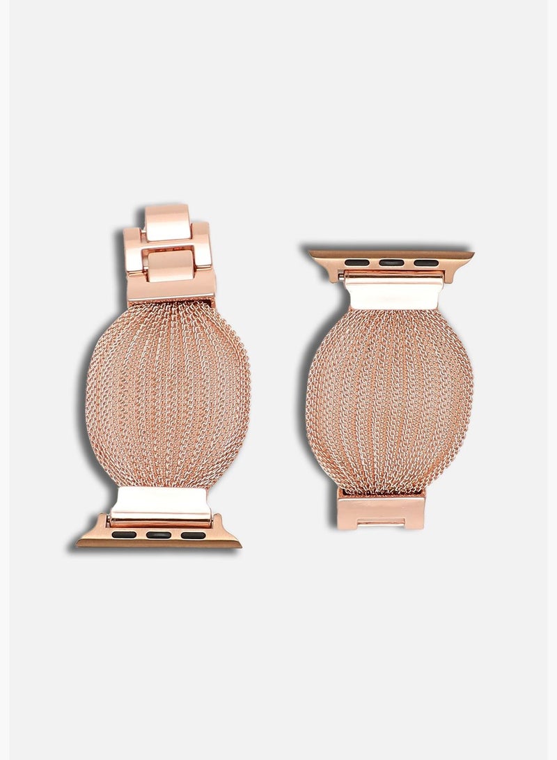 Haute Sauce Solid Stainless Steel Apple Watch Strap For Women | 38mm/40mm/41mm - Image 3