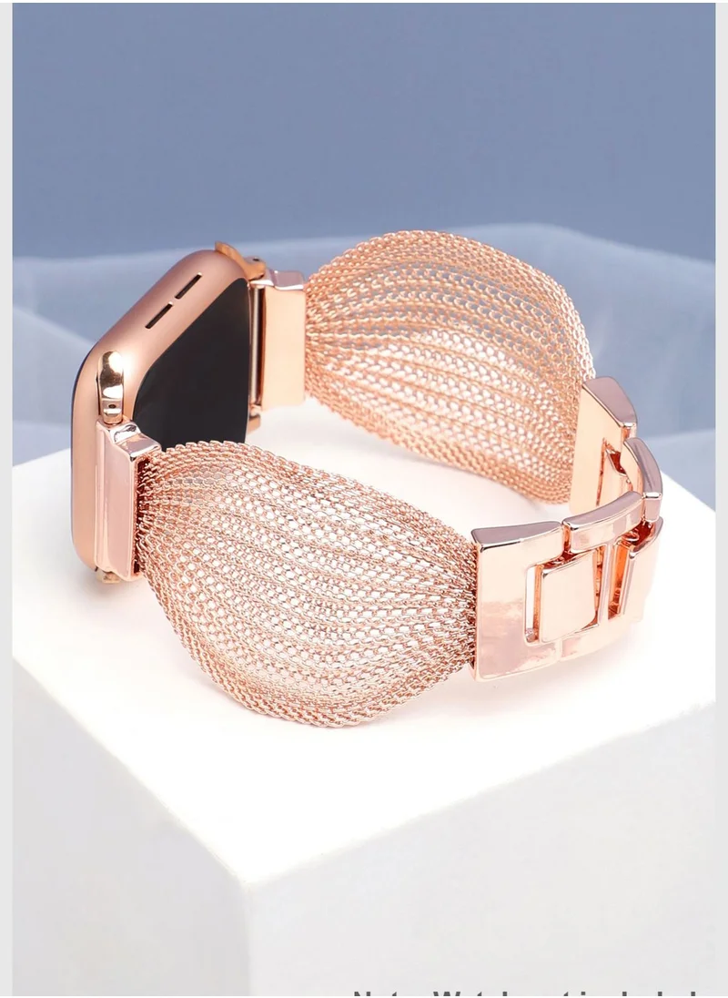 Haute Sauce Solid Stainless Steel Apple Watch Strap For Women | 38mm/40mm/41mm