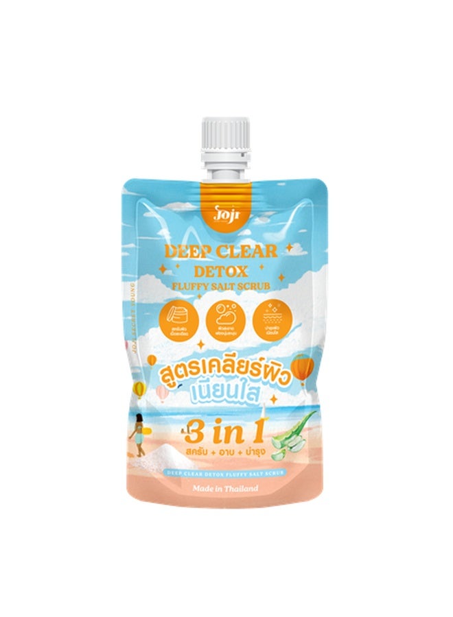 جوجي مقشر الملح الرقيق من جوجي لإزالة السموم العميقة - 350 جرام