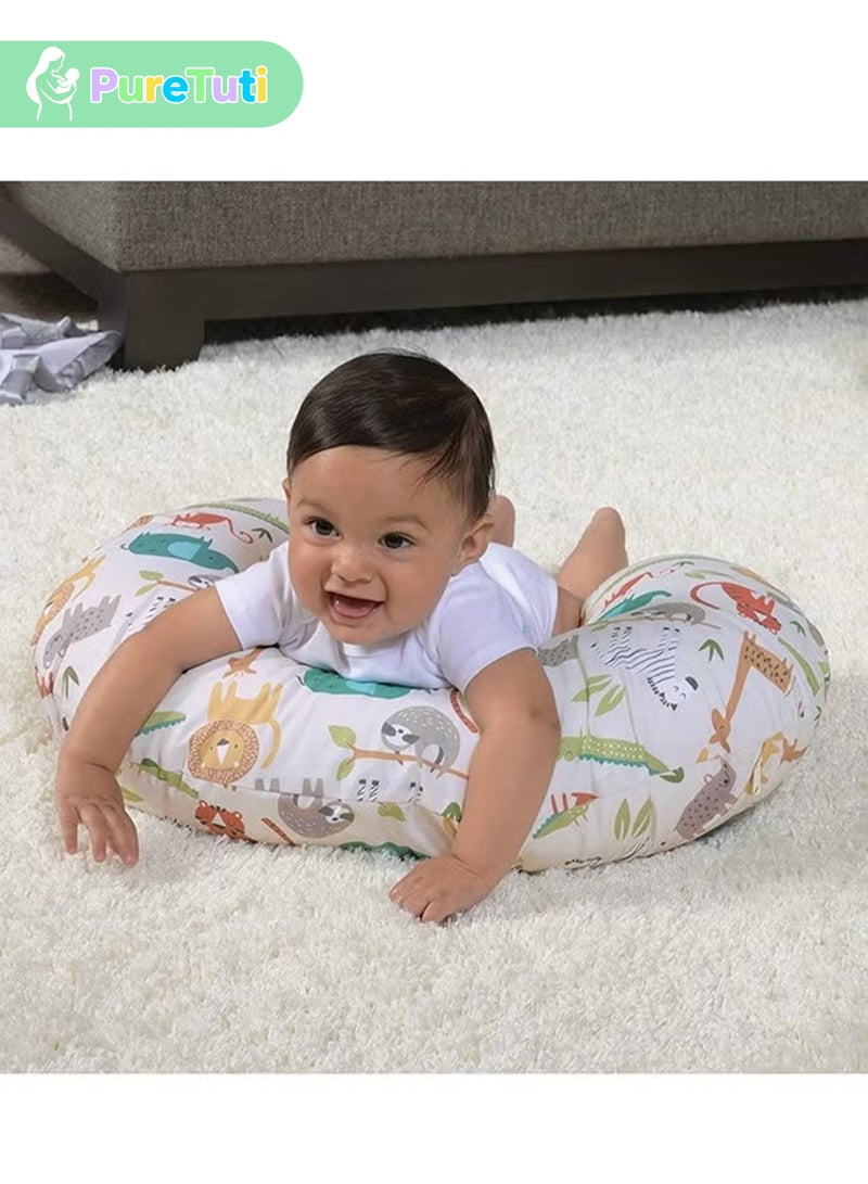 PureTuti Elastic U-shaped nursing pillow, 360° surround support, belly support and waist nursing pillow Memory foam filling | Multifunctional waist protection in late pregnancy + postpartum breastfeeding，Newborn must haves，Nursery（Pillowcase + pillow core） - Image 3