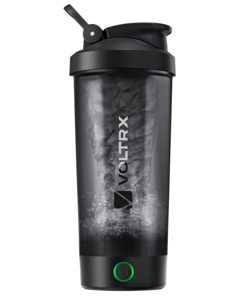 VOLTRX Protein Shaker Bottle Merger USB C Rechargeable Electric Protein Shake Mixer Shaker Cups for Protein Shakes and Meal Replacement Shakes BPA Free 24oz