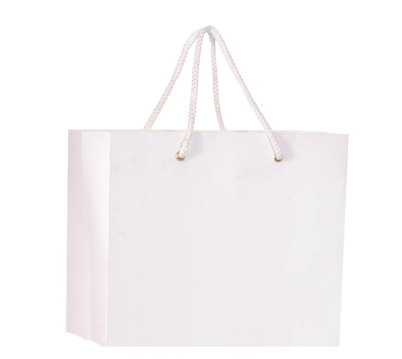 PPJ ® - Gold Birthday Paper Carry Bag, 16 Inch X 12 Inch X 4 Inch, Pack of 30 - Image 1